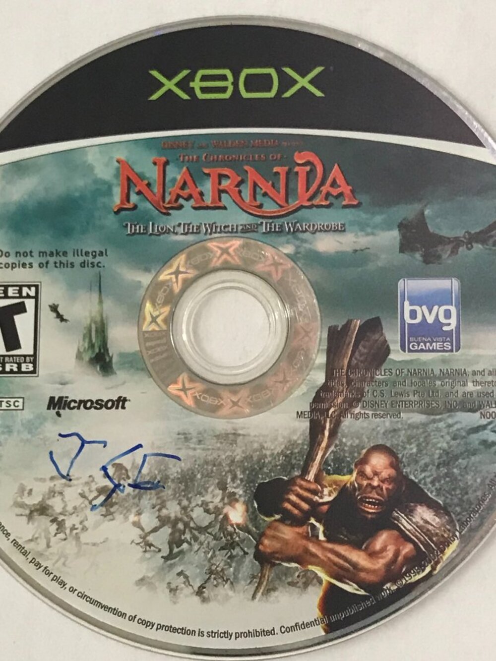 Chronicles of Narnia The Lion the Witch and the Wardrobe (Xbox, 2005) Tested